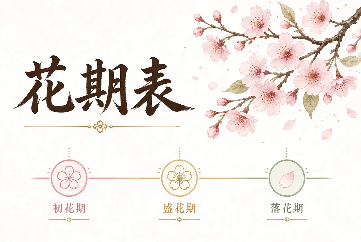 花期表内容进度